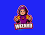 do awesome wizard sport mascot logo for you with my own creativity