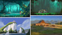 do fantasy landscape background environment concept art