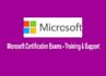 provide microsoft certification prep  support and  tutoring