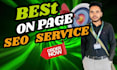 do on page seo to rank your wordpress,wix,shopify website