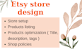 create an etsy store and list products
