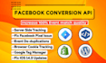 fix or setup facebook pixel conversion API and server side tracking with GTM