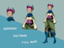 design your stylized character
