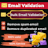 bulk email validation and verification check valid email