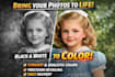 professionally colorize your black and white photos to bring them to life
