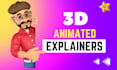 create high quality 3d explainer animated video with an infographic