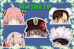 design cute chibi peeker stickers