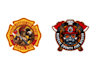 design a professional fire fighter logo for your company
