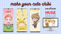 create chibi cute mascot