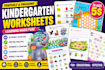 do KDP kindergarten worksheet children activity book design