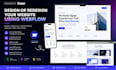design and develop a professional webflow website or landing page