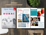 design professional full magazines and cover page
