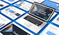 do modern powerpoint presentation, business pitch deck presentation in 24 hours