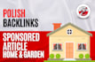 publish a guest post in house and garden polish blogs