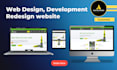 website design, website development, redesign website
