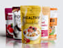 design food packaging, pouch design, and mylar bag design