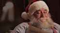 customize funny christmas santa reading newspaper short ad