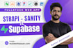 do strapi, sanity cms integration with react, nextjs