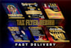 design premium tax flyer