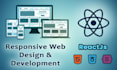 build a creative react js web applications