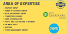 do accounting with quickbooks, xero excel