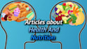write high quality articles about health and nutrition