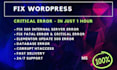 fix wordpress errors, issues, and bugs within 1 hour