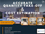 do material takeoff and cost estimation on planswift