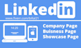 create linkedin business page