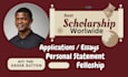 research, edit essays, personal statement, review your scholarship application