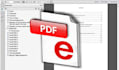 convert your print PDF to epdf ebook