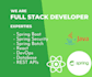 develop custom web apps using spring boot and react