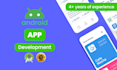 develop an android application for you in java or kotlin