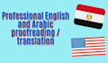 edit and proofread your english and arabic text perfectly