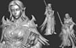 sculpt 3d model character stl for 3d printing and rendering