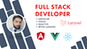 be your full stack developer vue js angular laravel