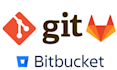 teach and solve git, github, gitlab and bitbucket issues