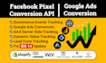 setup facebook pixel conversion API, fix meta pixel ga4 server side tracking GTM