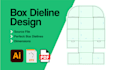 create custom box dieline or cut line in 24 hours