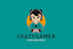 design high quality crazy logo in high definition