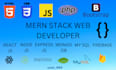be your mern stack developer react js developer