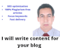 write SEO friendly content for your blog or website