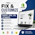 fix and customize your shopify, HTML, CSS, js website