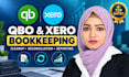 do quickbooks online and xero bookkeeping and cleanup