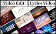 make music lyrics videos
