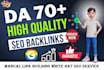 build dofollow seo backlinks high quality manual link building white hat service