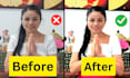 fix and restore blur photos in high quality