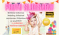 create wedding, anniversary, birthday gift video slideshow