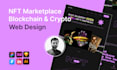 do web uiux design for crypto, nfts, and blockchain