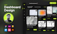 design modern dashboard uiux
